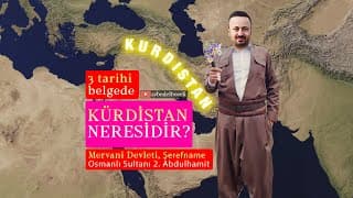 Kurdistan li ku ye? Dewleta Merwanî, Şerefname û belgeyên Sultan Ebdulhemîd